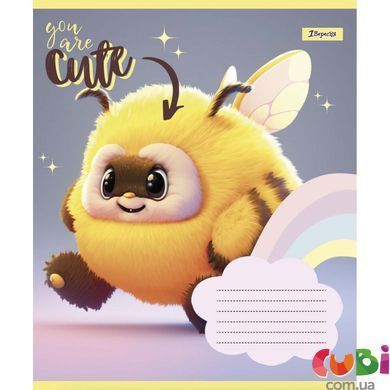 Зошит учнівський А5 12 коса лінія, 1 Вересня You are cute, 766303