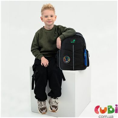 Школьный рюкзак Kite Education Cyber ​​(K26-771S-3), Чорний