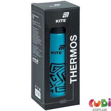 Термос Kite, 500 мл, темно-бірюзовий (K25-1222-1)