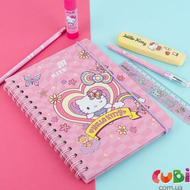 Блокнот на спіралі Kite Hello Kitty (HK26-190-1), A5, 80 аркушів, клітинка
