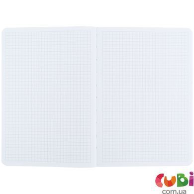 Книга записна A5, 80 аркушів клітинка, Black&White (8700-26-a)