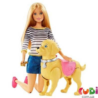 Набор Barbie Прогулка с щенков (DWJ68)