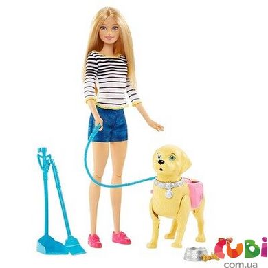 Набір Barbie Прогулянка з цуценят (DWJ68)