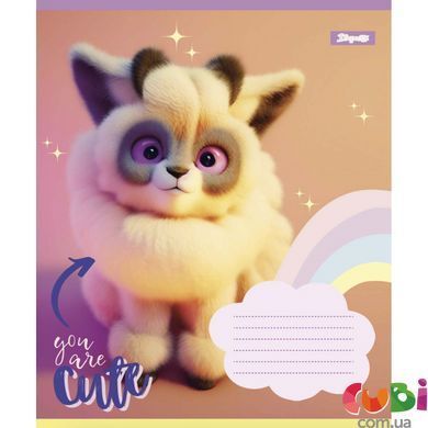 Зошит учнівський А5 12 коса лінія, 1 Вересня You are cute, 766303