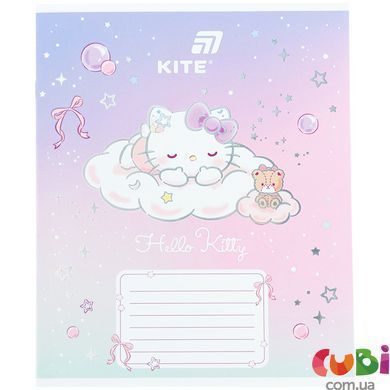 Зошит шкільний Kite Hello Kitty (HK26-235-1), 12 аркушів, коса лінія