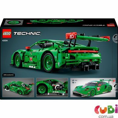 Конструткор Lego Technic Автомобиль Porsche 911 GT3 R REXY AO Racing (42224)