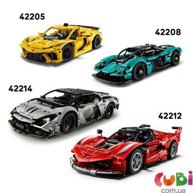 Конструткор Lego Technic Автомобиль Porsche 911 GT3 R REXY AO Racing (42224)