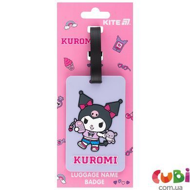 Бейдж для багажу Kite Kuromi HK25-3004-2, Фіолетовий