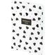 Книга записна A5, 80 аркушів клітинка, Black&White (8700-26-a)
