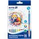 Фломастери двосторонні, набір 12шт, Kite Creative (K-1151)
