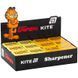 Точилка з контейнером прямокутна Kite Garfield (GF26-116), помаранчевий; жовтий