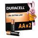 Щелочные батарейки Duracell AA, 2 шт. в упаковке