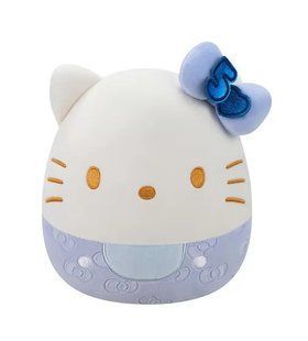 М'яка іграшка SQUISHMALLOWS &ndash; ХЕЛОУ КІТТІ У СИНЬОМУ (20 cm)