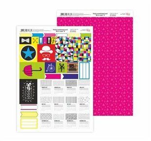 5310056 Бумага дизайнерская Be in color 8, двусторонний, 21х29,7см, 250 м2, ROSA Talent