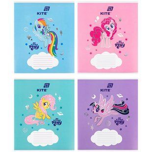 Зошит шкільний Kite My Littke Pony (LP26-235), 12 аркушів, коса лінія