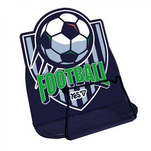 Подставка для книг фигурная Yes "Football", металл (470543)