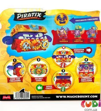 Игровой набор PIRATIX S - СУНДУК С СОКРОВИЩАМИ