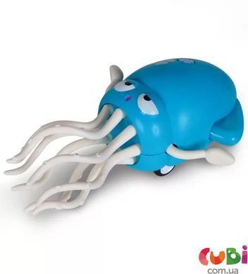 Интерактивная игрушка Tiki Wiki &mdash; Кальмарик Дензерин (свет, украинский, бирюзовый)