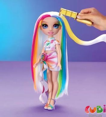 Ігровий набір з лялькою RAINBOW HIGH (РЕЙНБОУ ХАЙ) серії "Крейда для волосся та стиль" &ndash; АМАЯ