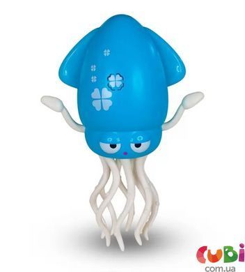Интерактивная игрушка Tiki Wiki &mdash; Кальмарик Дензерин (свет, украинский, бирюзовый)