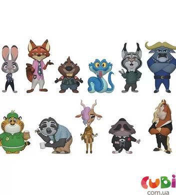Игровая фигурка на клипсе MONOGRAM серии "Зверополис 2" S68 (в асс.), комбинированый