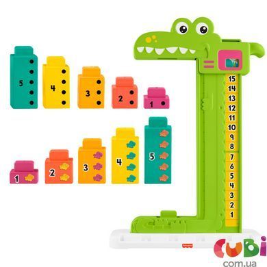Яркий Аллигатор Учимся вместе Fisher-Price, JCT13