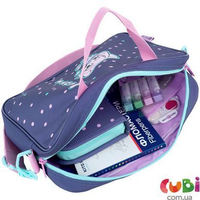 Шкільна текстильна сумка Kite A4, 1 від., 589 Be Friends (K26-589-1), Фіолетовий