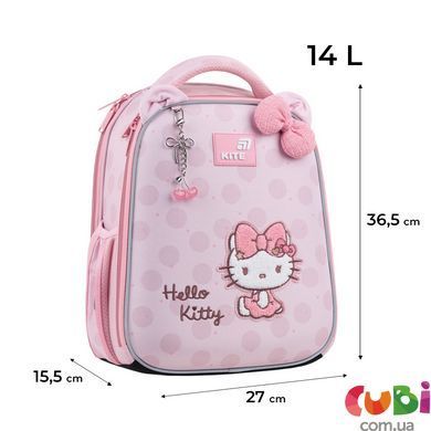 Рюкзак Kite Education каркасний 555 HK-2 (HK26-555S-2), Рожевий