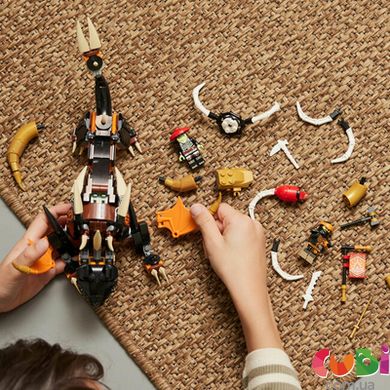 Конструктор детский ТМ LEGO Земляной дракон Коула EVO (71782)