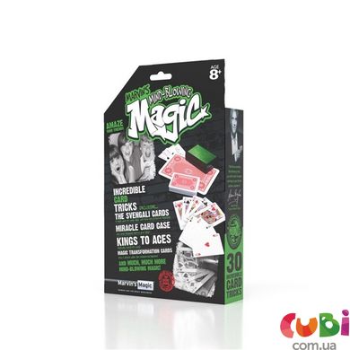 Набор фокусов Потрясающая магия. 30 невероятных карточных фокусов. (MMB5727)