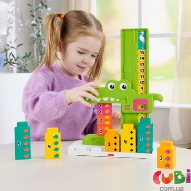 Яркий Аллигатор Учимся вместе Fisher-Price, JCT13