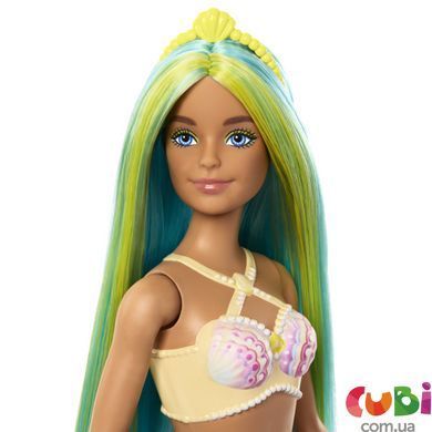 Кукла-Русалочка Голубовато-зеленый Микс серии Дримтопия Barbie, HRR03, комбинированый