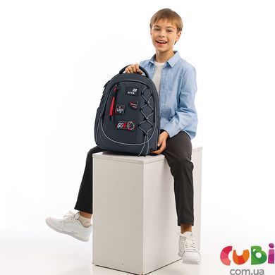 Рюкзак Kite Education 700 Sport Mode (K26-700M-6), Темно-сірий