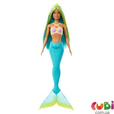 Кукла-Русалочка Голубовато-зеленый Микс серии Дримтопия Barbie, HRR03, комбинированый