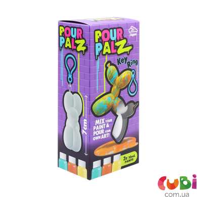 Набір для творчості Флюїд Арт - Брелок Balloon Dog, (GS-G18194) Pour Palz