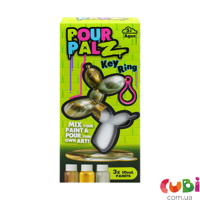 Набір для творчості Флюїд Арт - Брелок Balloon Dog, (GS-G18194) Pour Palz