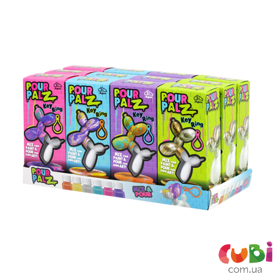 Набір для творчості Флюїд Арт - Брелок Balloon Dog, (GS-G18194) Pour Palz