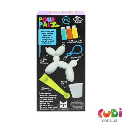 Набір для творчості Флюїд Арт - Брелок Balloon Dog, (GS-G18194) Pour Palz