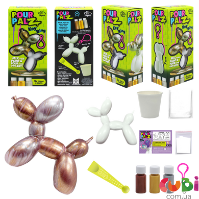 Набір для творчості Флюїд Арт - Брелок Balloon Dog, (GS-G18194) Pour Palz