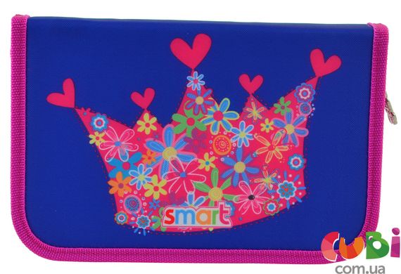 Пенал твердий Smart одинарний з двома клапанами HP-04 "Cool Princess" (532012)