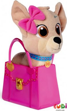 Собачка CCL Чіхуахуа. Зірка мультфільма з сумочкою, 20 см, 3+, 589 0020