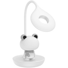Настільна лампа LED з акумулятором Froggy, білий