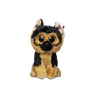 Дитяча мʼяка іграшка TY Beanie Booʼs 36309 Німецька вівчарка GERMAN 15 см