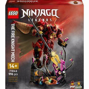 Конструктор Lego NINJAGO Робот Огненного Рыцаря (71846), комбинированый