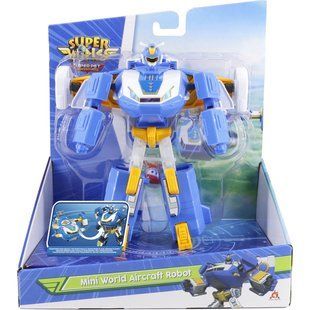 Игровая фигурка-трансформер Super Wings Мини Воздушная База Робот (EU760288)