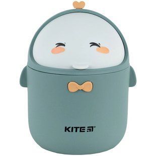 Настольный мусорный контейнер Kite, серо-зеленый, K24-010-1