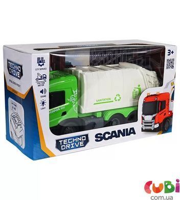 Автомодель серии "Big Truck" &ndash; МУСОРОВОЗ SCANIA (свет, звук)
