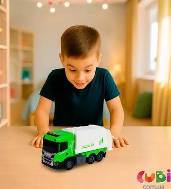 Автомодель серии "Big Truck" &ndash; МУСОРОВОЗ SCANIA (свет, звук)