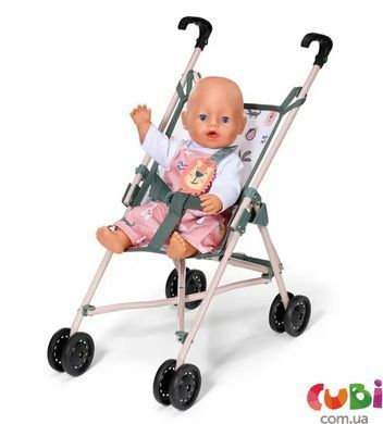 Коляска для куклы BABY BORN - ТРОПИКИ (прогулочная, складная)