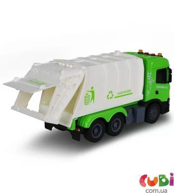 Автомодель серии "Big Truck" &ndash; МУСОРОВОЗ SCANIA (свет, звук)